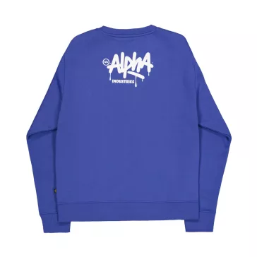 Alpha Signature Sweatshirt - galactic blue