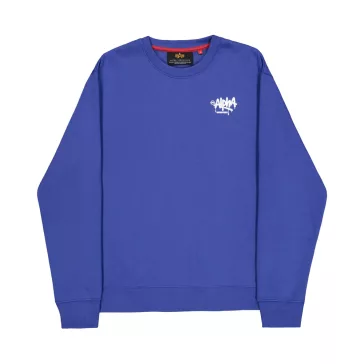 Alpha Signature Sweatshirt - galactic blue