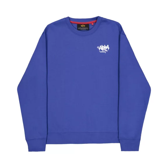 Alpha Signature Sweatshirt - galactic blue