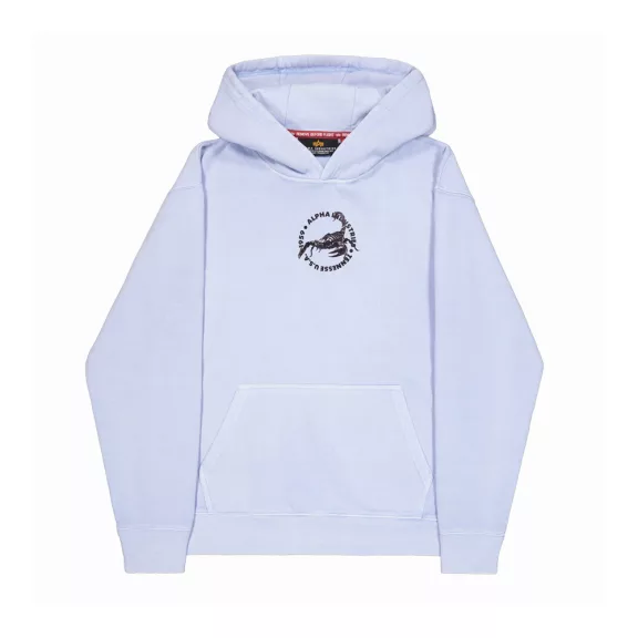 US Scorpion BP Hoodie - artic blue