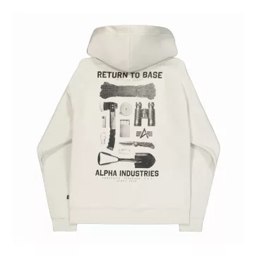 Return To Base Hoodie - stone