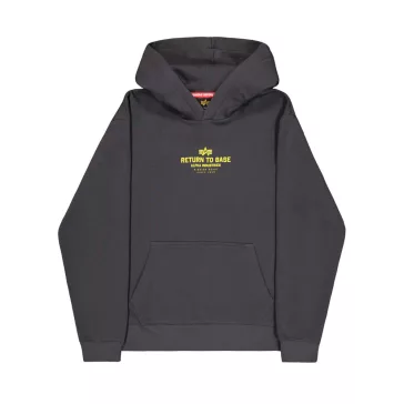 Return To Base Hoodie - vintage grey