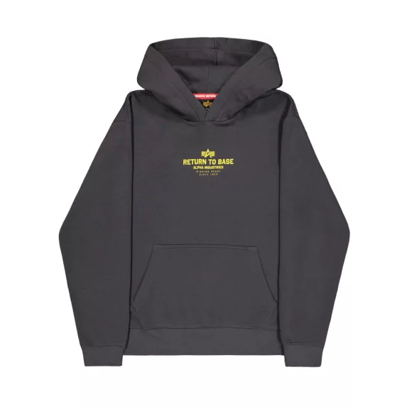 Return To Base Hoodie - vintage grey