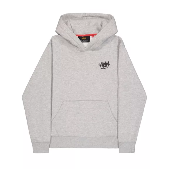 Alpha Signature Hoodie - grey heather