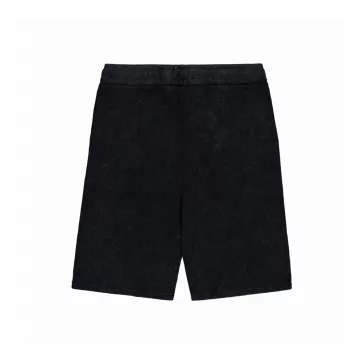 Waffle Small Logo Shorts - black