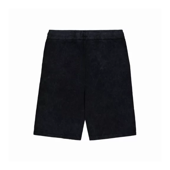 Waffle Small Logo Shorts - black