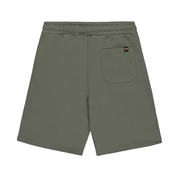 Label Jogger Short - dark olive