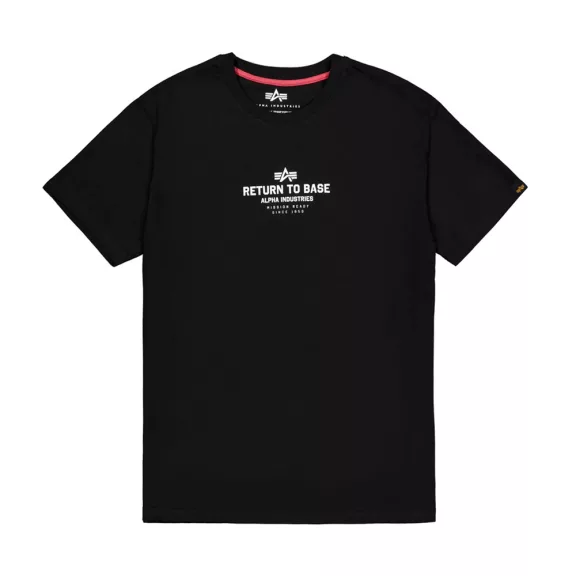 Return To Base T-Shirt - black