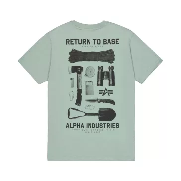 Return To Base T-Shirt - frost green