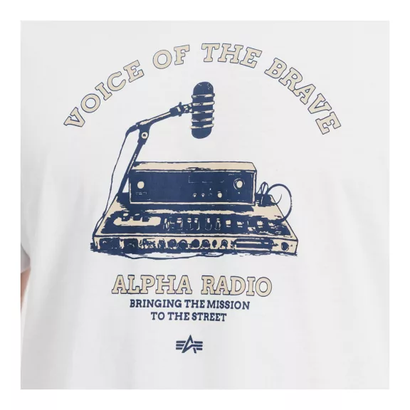 Alpha Radio T-Shirt - white
