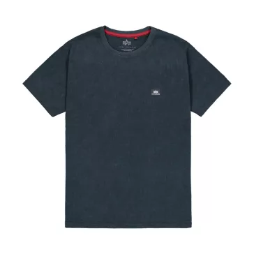 Waffle Small Logo T-Shirt - ultra navy