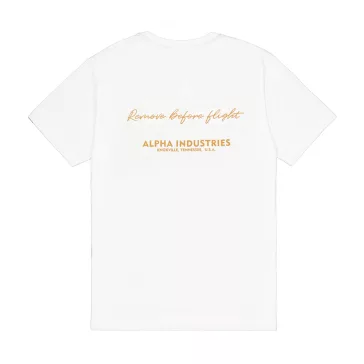 Tonal Logo Print T-Shirt - white