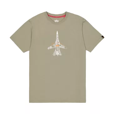 Air Force Sketch T-Shirt - olive