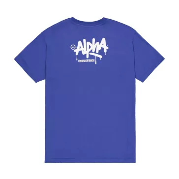 Alpha Signature T-Shirt - galactic blue