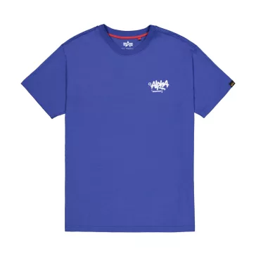 Alpha Signature T-Shirt - galactic blue