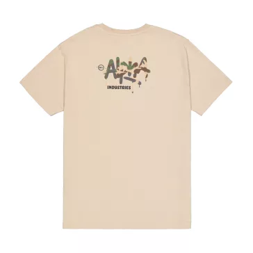 Alpha Signature Camo T-Shirt - organic beige