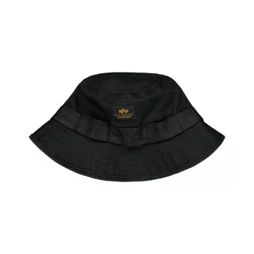 Washed Out Bucket Hat - black