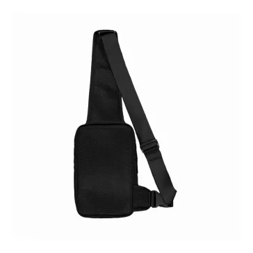 Label Sling Bag - black