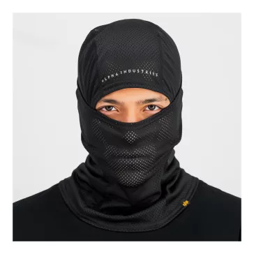 Mesh Reflective Balaclava - black