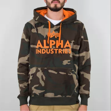 Foam Print Hoody Camo - woodcamo65