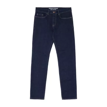 Tapered Denim Jeans - dark rinsed