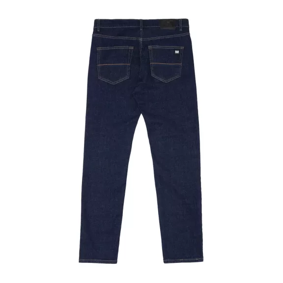 Tapered Denim Jeans - dark rinsed