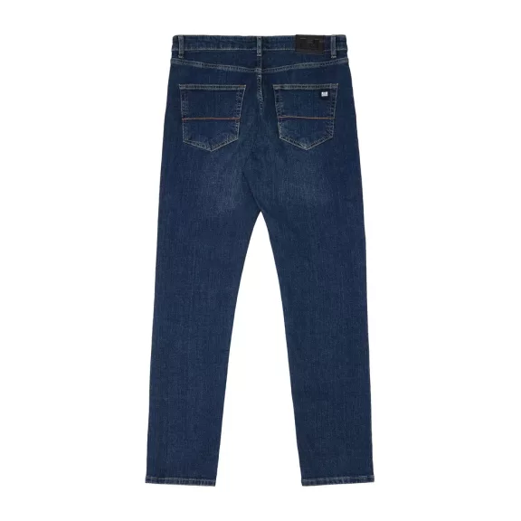 Tapered Denim Jeans - dark vintage