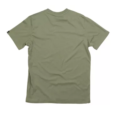 Army T - olive/white