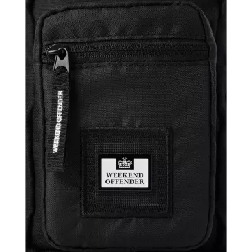 Small Crossbody Bag - black ripstop