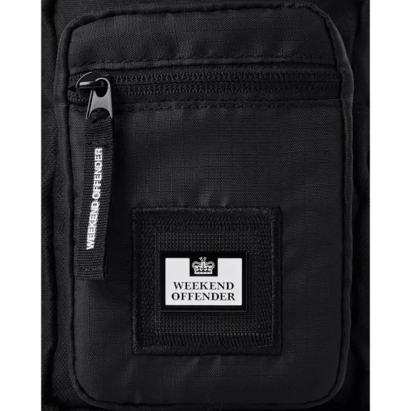 Small Crossbody Bag - black ripstop