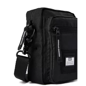 Small Crossbody Bag - black ripstop