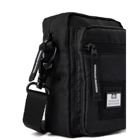 Small Crossbody Bag - black ripstop