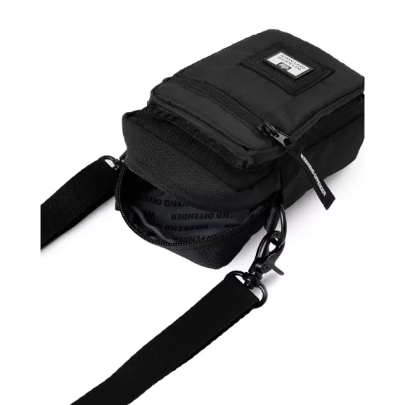 Small Crossbody Bag - black ripstop
