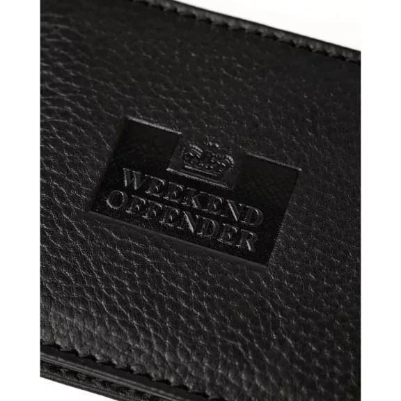 Leather Billfold Wallet With Gift Box - Black