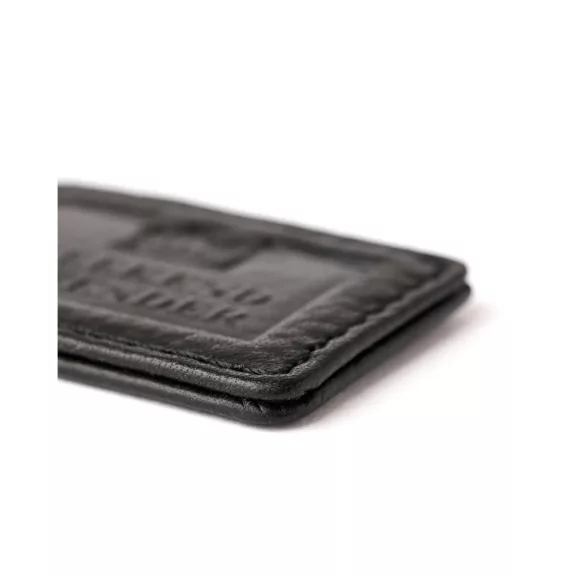 Full-Grain Leather Key Fob - black