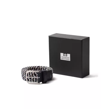 Boxed Woven Belt - Multi