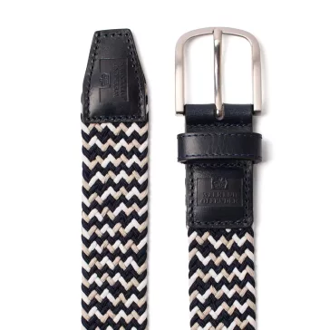 Boxed Woven Belt - Multi