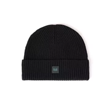 Kettama Rib Knit Beanie - Black