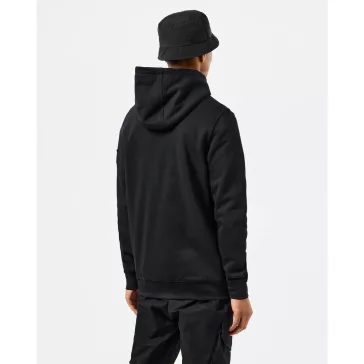 Daponte Zip Through Hoodie - black