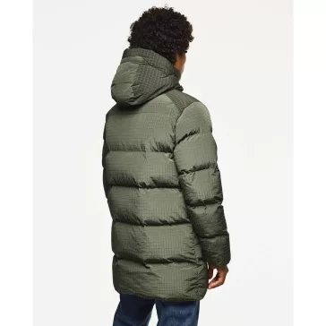 Lombardo Longline Primaloft Jacket -  Black Forest Green