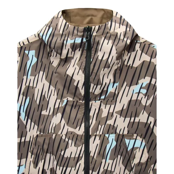 Mercury Camo Reversible Jacket - Tobacco Brown