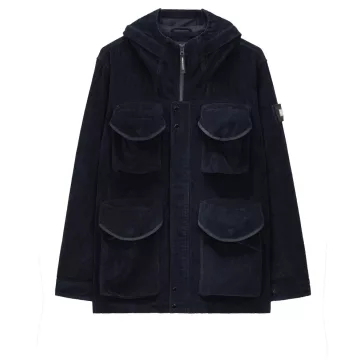 Cotoca Cord Field Jacket - navy