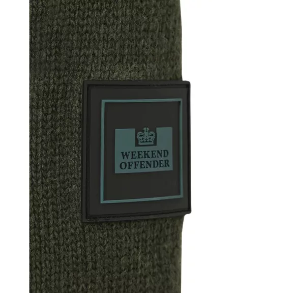Castillos Wool Jumper - Black Forest Green