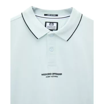 Hurley Polo Shirt - Sea Spray Blue/Black