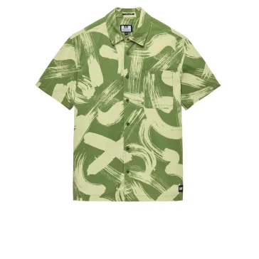Toshima Camo Shirt - sapling green