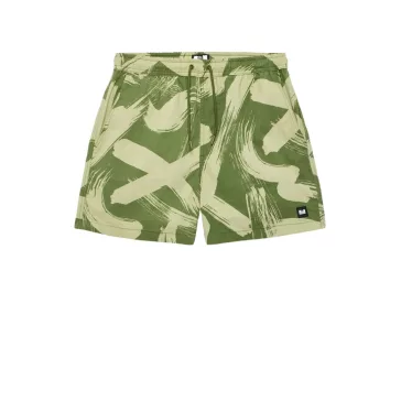 Anzio Camo Shorts - sapling green