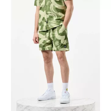 Anzio Camo Shorts - sapling green