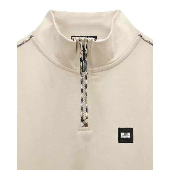 Matisa Quarter Zip Sweatshirt - Cement