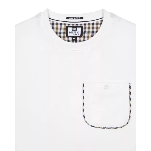 Sutton Pocket T-Shirt - white