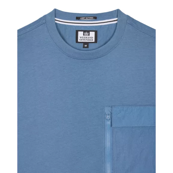 Takaji T-Shirt - baltic blue
